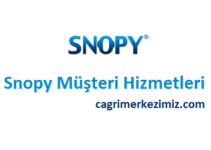 Snopy Çağrı Merkezi İletişim Müşteri Hizmetleri Telefon Numarası