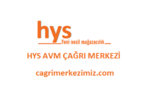HYS AVM Çağrı Merkezi İletişim Müşteri Hizmetleri Telefon Numarası